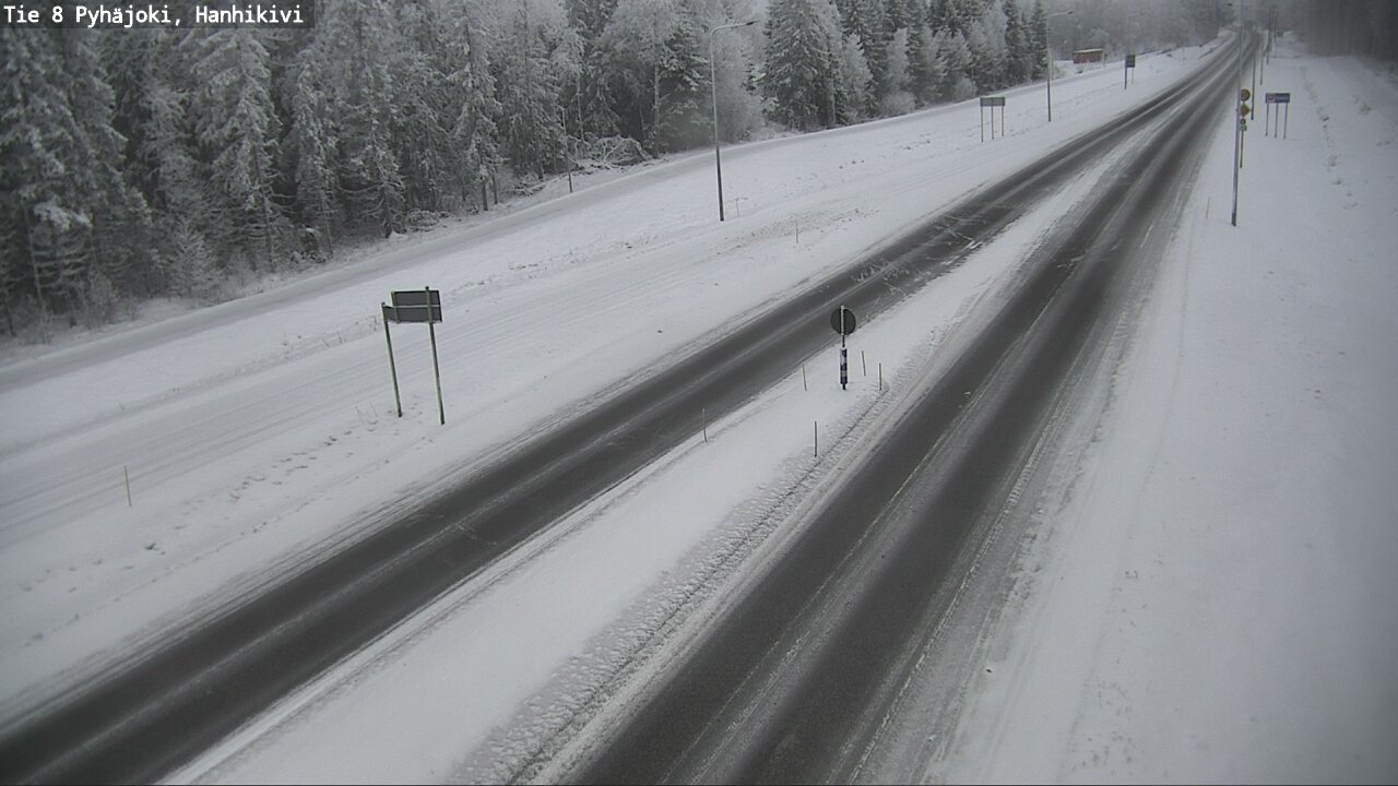 Kelikamerat Kuva Tie 8 Pyhäjoki, Hanhikivi, Pyhäjoki, Pohjois-Pohjanmaa