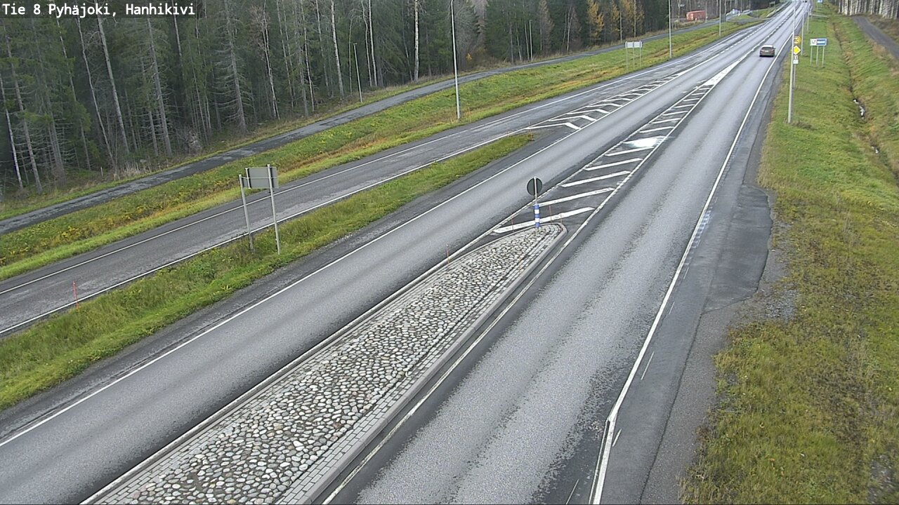 Kelikamerat Kuva Tie 8 Pyhäjoki, Hanhikivi, Pyhäjoki, Pohjois-Pohjanmaa