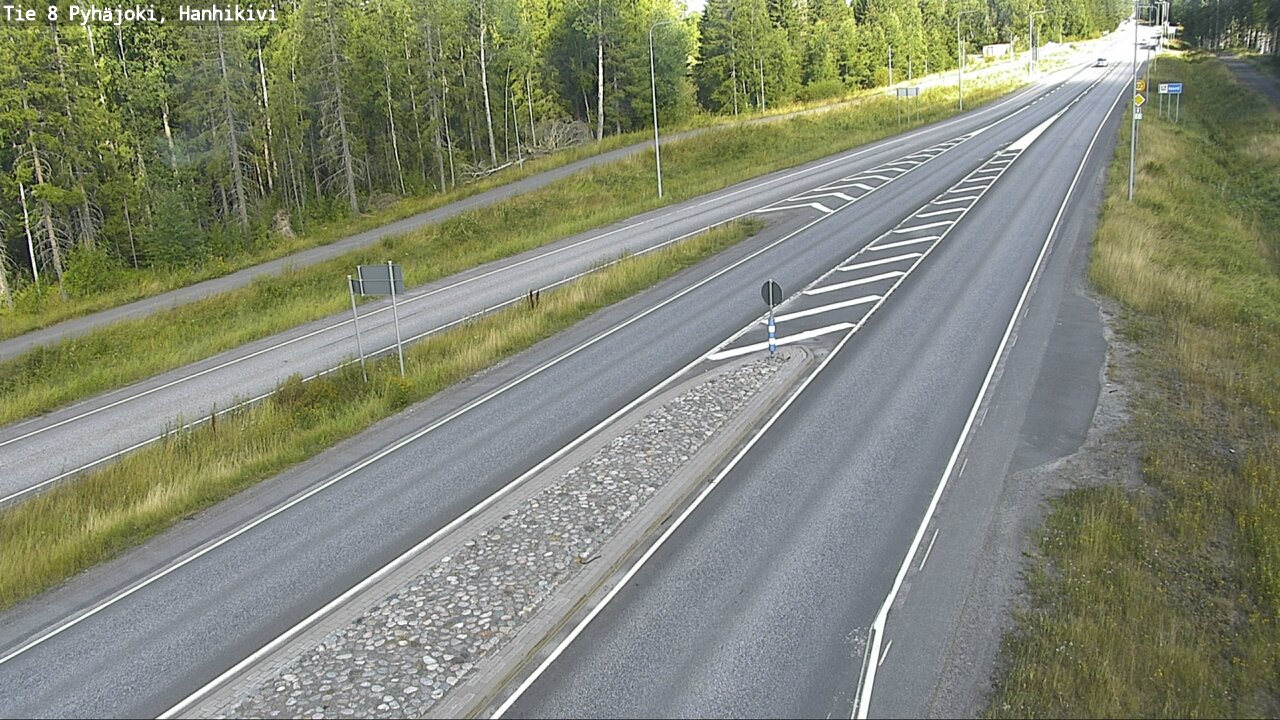 Kelikamerat Kuva Tie 8 Pyhäjoki, Hanhikivi, Pyhäjoki, Pohjois-Pohjanmaa