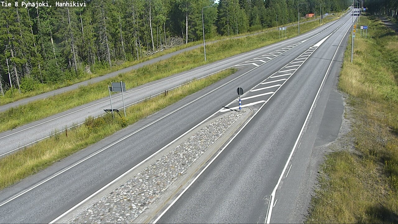Kelikamerat Kuva Tie 8 Pyhäjoki, Hanhikivi, Pyhäjoki, Pohjois-Pohjanmaa