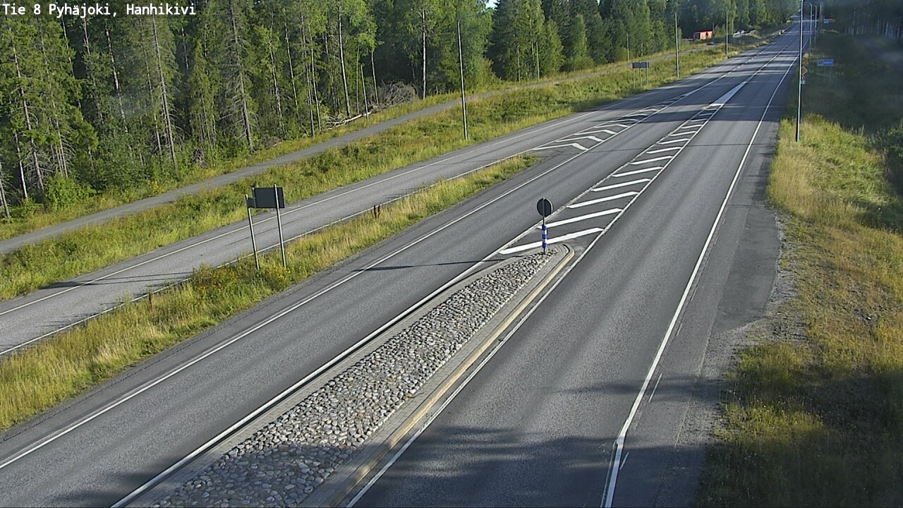 Kelikamerat Kuva Tie 8 Pyhäjoki, Hanhikivi, Pyhäjoki, Pohjois-Pohjanmaa