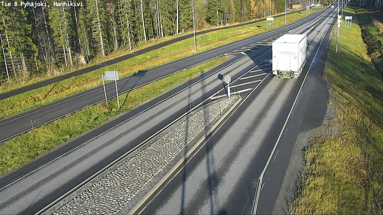 Kelikamerat Kuva Tie 8 Pyhäjoki, Hanhikivi, Pyhäjoki, Pohjois-Pohjanmaa