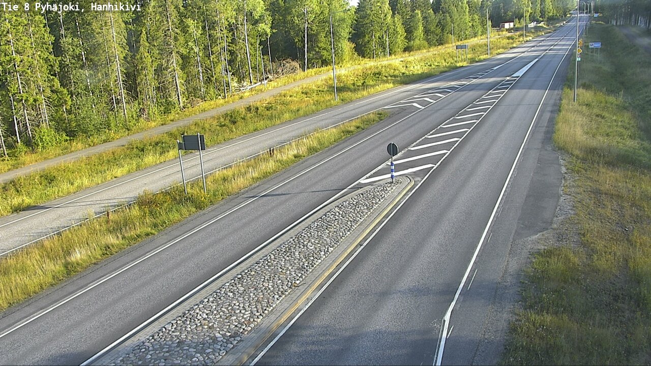 Kelikamerat Kuva Tie 8 Pyhäjoki, Hanhikivi, Pyhäjoki, Pohjois-Pohjanmaa