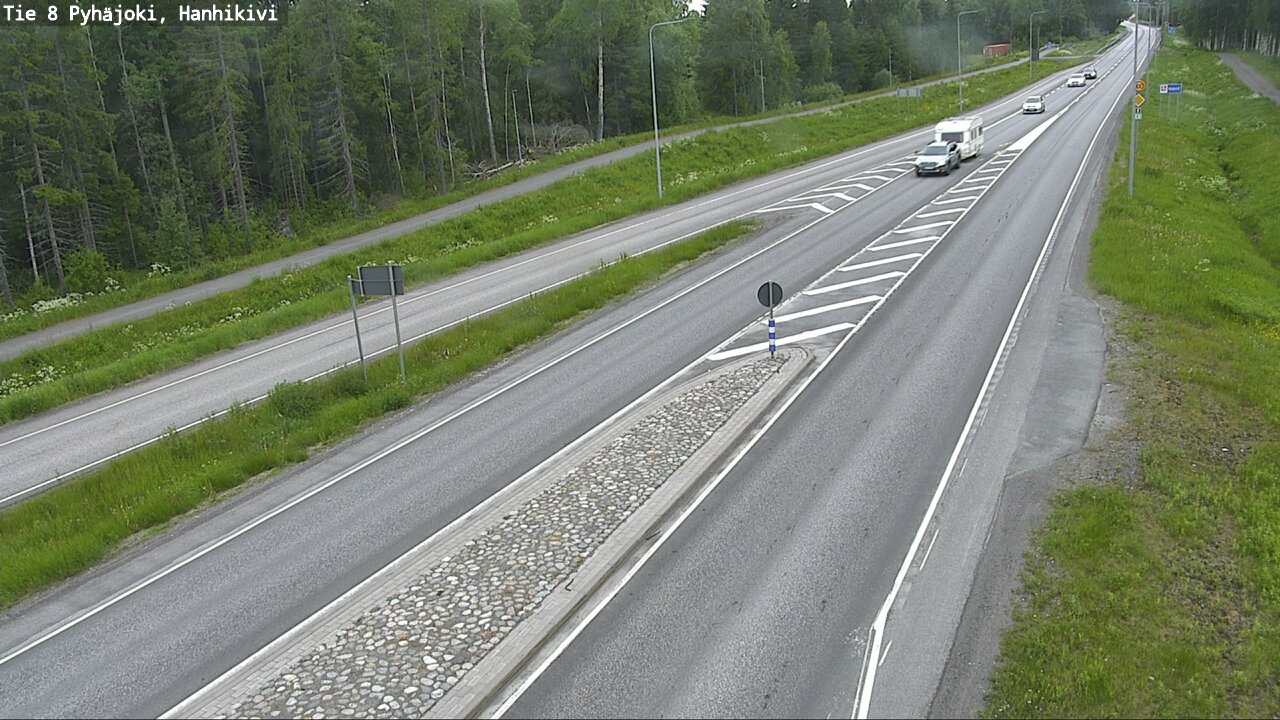 Kelikamerat Kuva Tie 8 Pyhäjoki, Hanhikivi, Pyhäjoki, Pohjois-Pohjanmaa