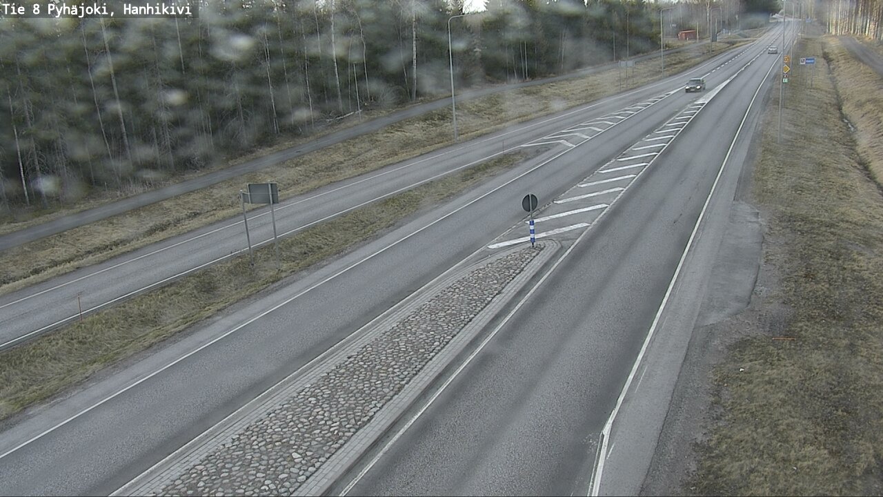 Weather Camera Image Väg 8 Pyhäjoki, Hanhikivi, Pyhäjoki, Pohjois-Pohjanmaa
