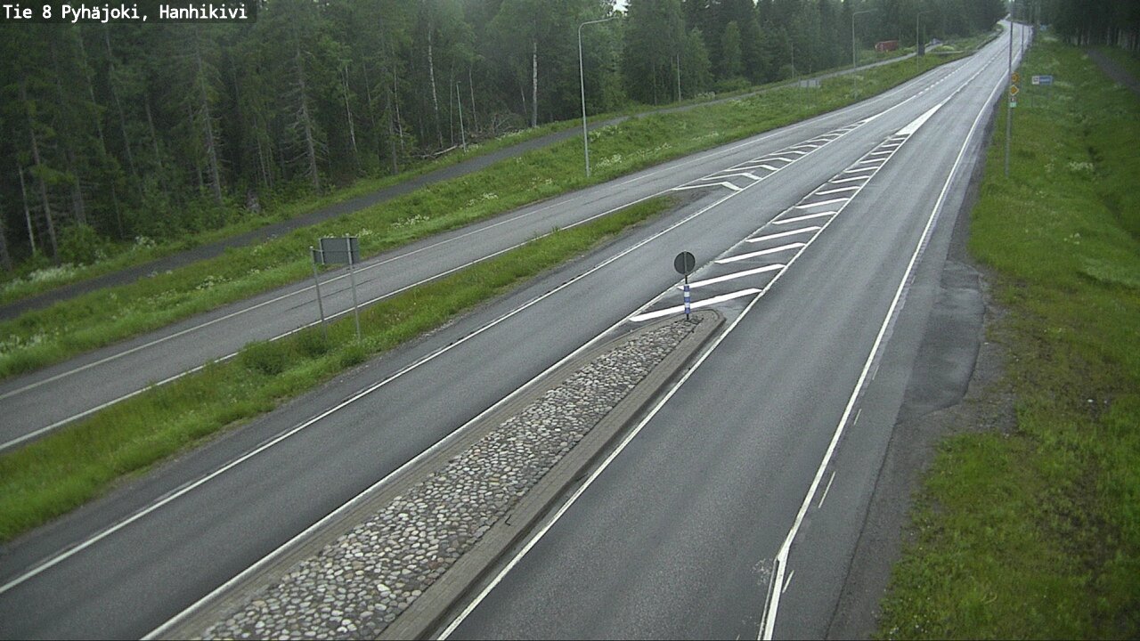 Kelikamerat Kuva Tie 8 Pyhäjoki, Hanhikivi, Pyhäjoki, Pohjois-Pohjanmaa