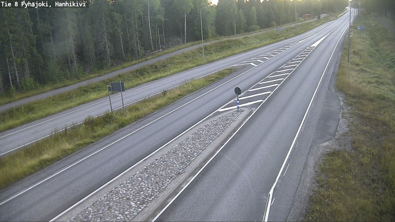 Kelikamerat Kuva Tie 8 Pyhäjoki, Hanhikivi, Pyhäjoki, Pohjois-Pohjanmaa