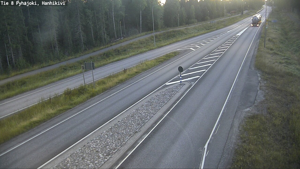 Kelikamerat Kuva Tie 8 Pyhäjoki, Hanhikivi, Pyhäjoki, Pohjois-Pohjanmaa