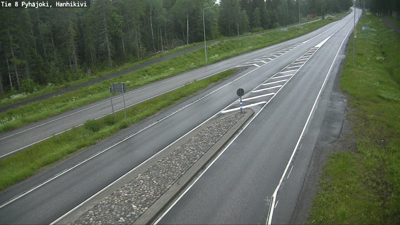 Kelikamerat Kuva Tie 8 Pyhäjoki, Hanhikivi, Pyhäjoki, Pohjois-Pohjanmaa