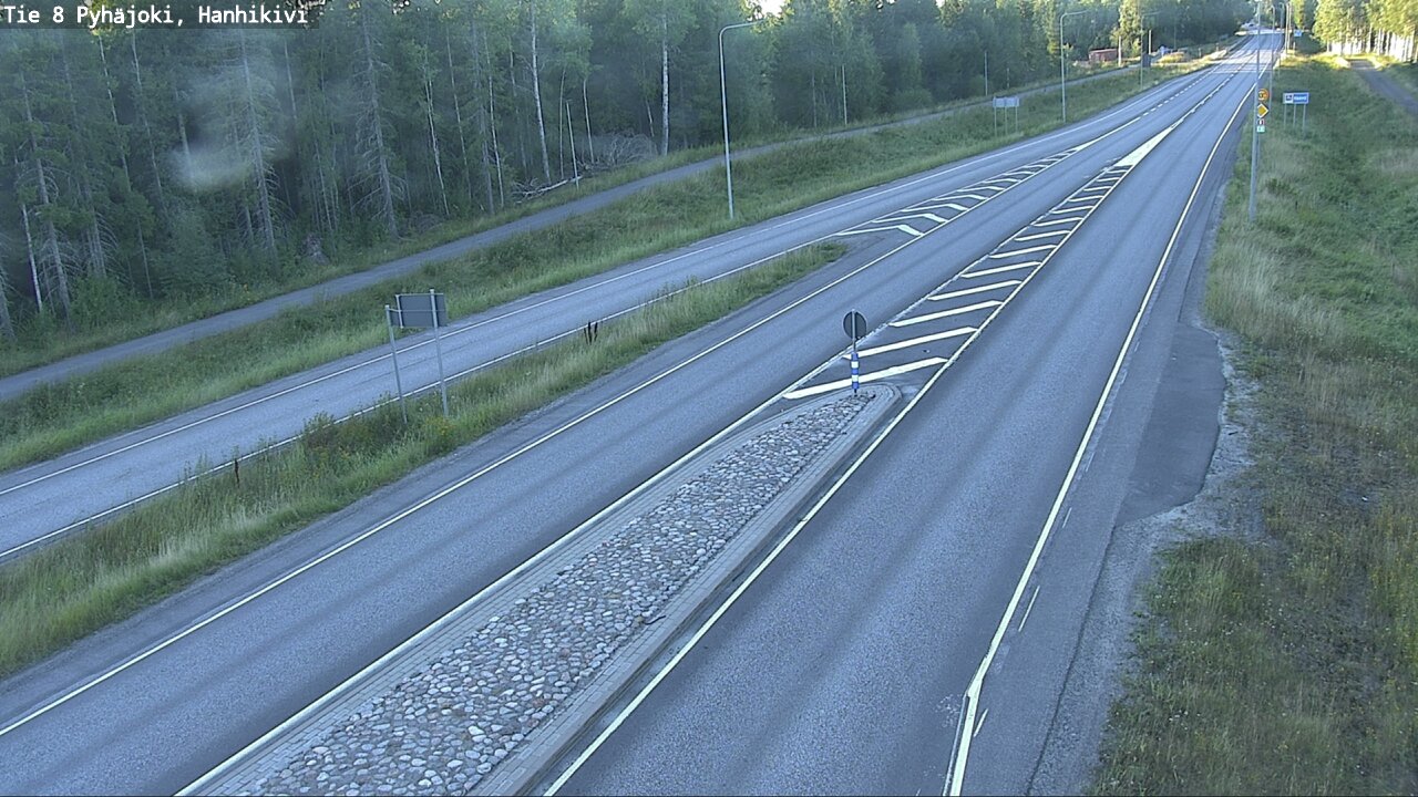 Kelikamerat Kuva Tie 8 Pyhäjoki, Hanhikivi, Pyhäjoki, Pohjois-Pohjanmaa