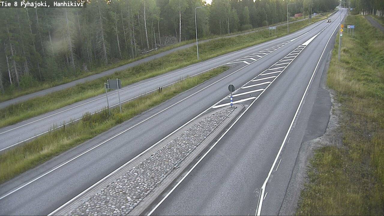 Kelikamerat Kuva Tie 8 Pyhäjoki, Hanhikivi, Pyhäjoki, Pohjois-Pohjanmaa