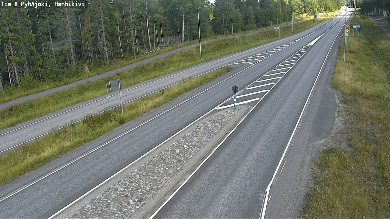 Kelikamerat Kuva Tie 8 Pyhäjoki, Hanhikivi, Pyhäjoki, Pohjois-Pohjanmaa