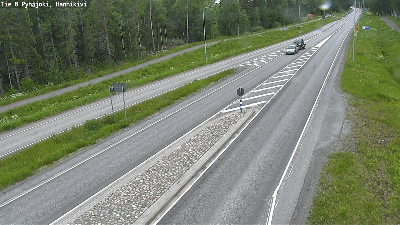 Kelikamerat Kuva Tie 8 Pyhäjoki, Hanhikivi, Pyhäjoki, Pohjois-Pohjanmaa