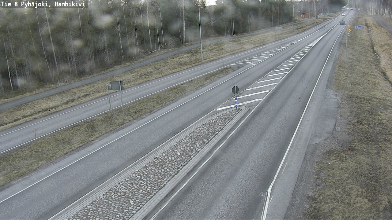 Weather Camera Image Väg 8 Pyhäjoki, Hanhikivi, Pyhäjoki, Pohjois-Pohjanmaa
