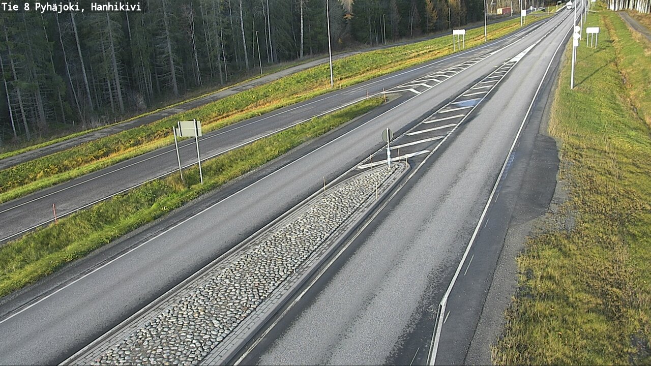 Kelikamerat Kuva Tie 8 Pyhäjoki, Hanhikivi, Pyhäjoki, Pohjois-Pohjanmaa