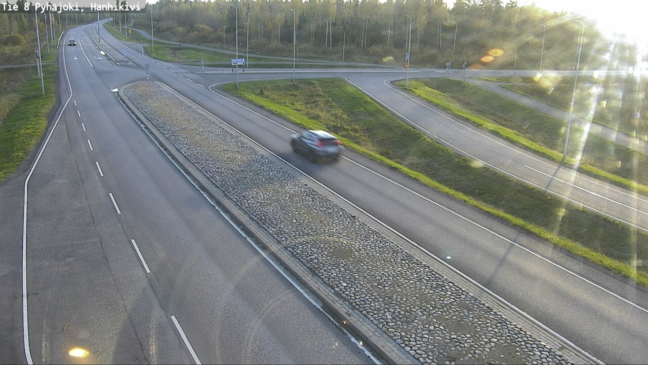 Kelikamerat Kuva Tie 8 Pyhäjoki, Hanhikivi, Pyhäjoki, Pohjois-Pohjanmaa