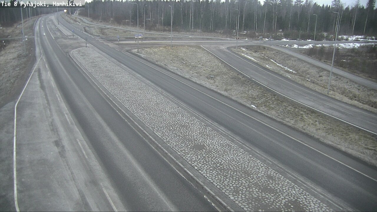 Kelikamerat Kuva Tie 8 Pyhäjoki, Hanhikivi, Pyhäjoki, Pohjois-Pohjanmaa