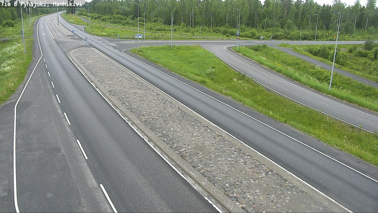 Kelikamerat Kuva Tie 8 Pyhäjoki, Hanhikivi, Pyhäjoki, Pohjois-Pohjanmaa