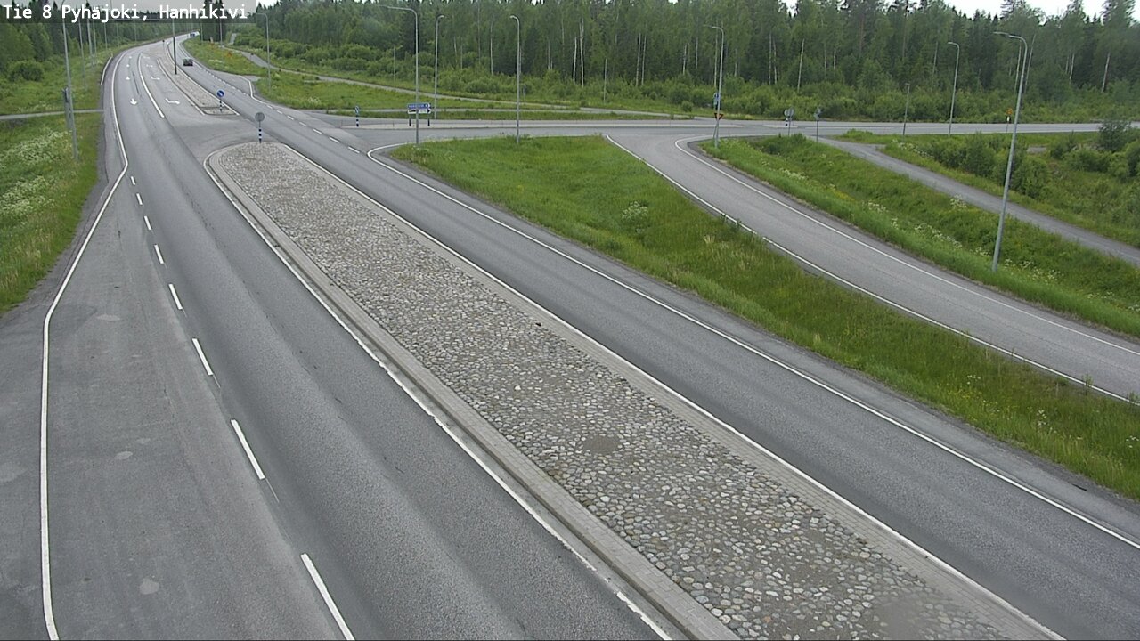 Kelikamerat Kuva Tie 8 Pyhäjoki, Hanhikivi, Pyhäjoki, Pohjois-Pohjanmaa