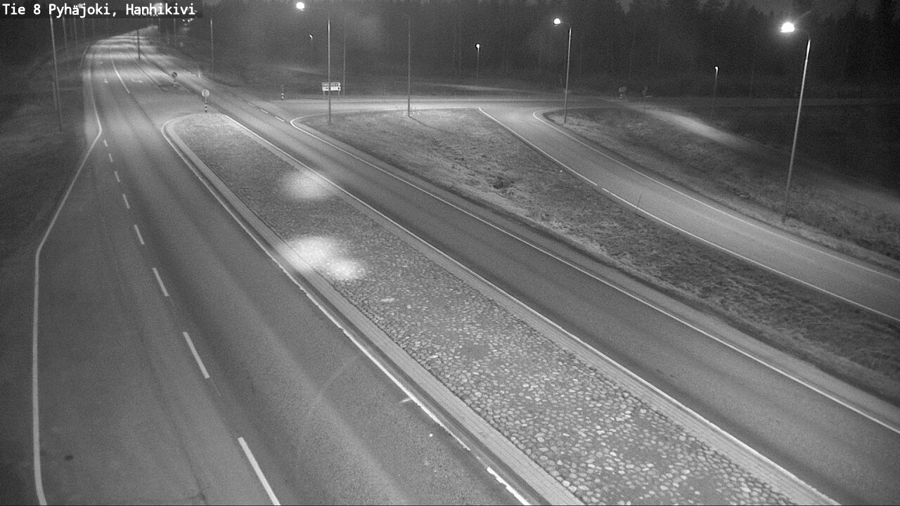 Weather Camera Image Road 8 Pyhäjoki, Hanhikivi, Pyhäjoki, Pohjois-Pohjanmaa