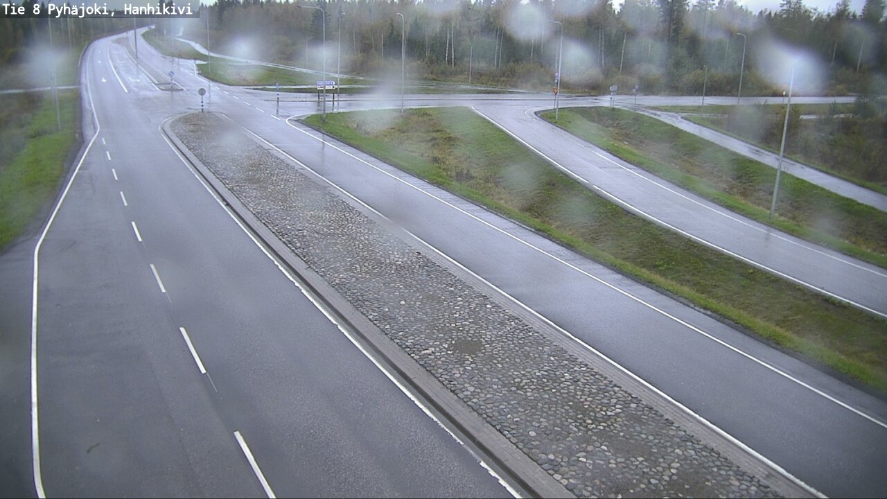 Weather Camera Image Road 8 Pyhäjoki, Hanhikivi, Pyhäjoki, Pohjois-Pohjanmaa