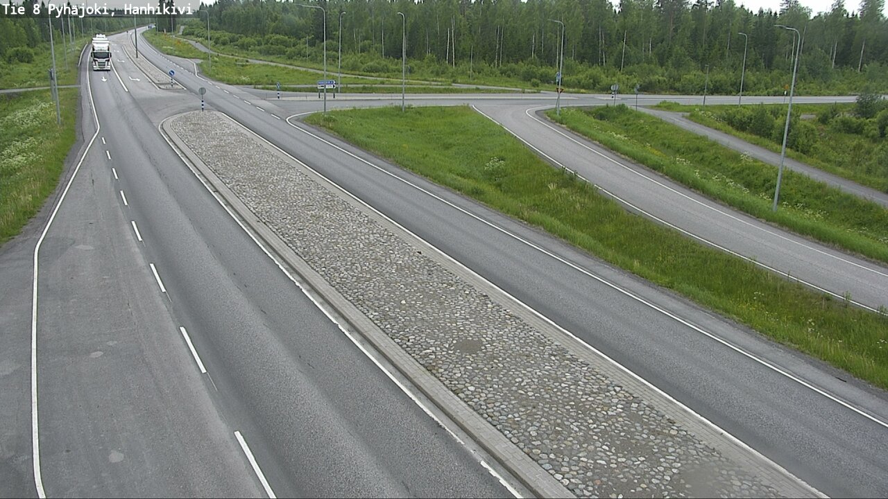 Kelikamerat Kuva Tie 8 Pyhäjoki, Hanhikivi, Pyhäjoki, Pohjois-Pohjanmaa