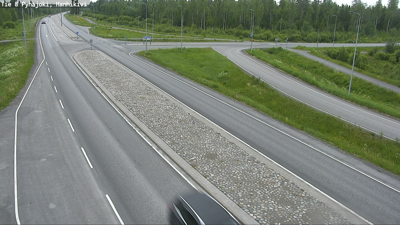 Kelikamerat Kuva Tie 8 Pyhäjoki, Hanhikivi, Pyhäjoki, Pohjois-Pohjanmaa