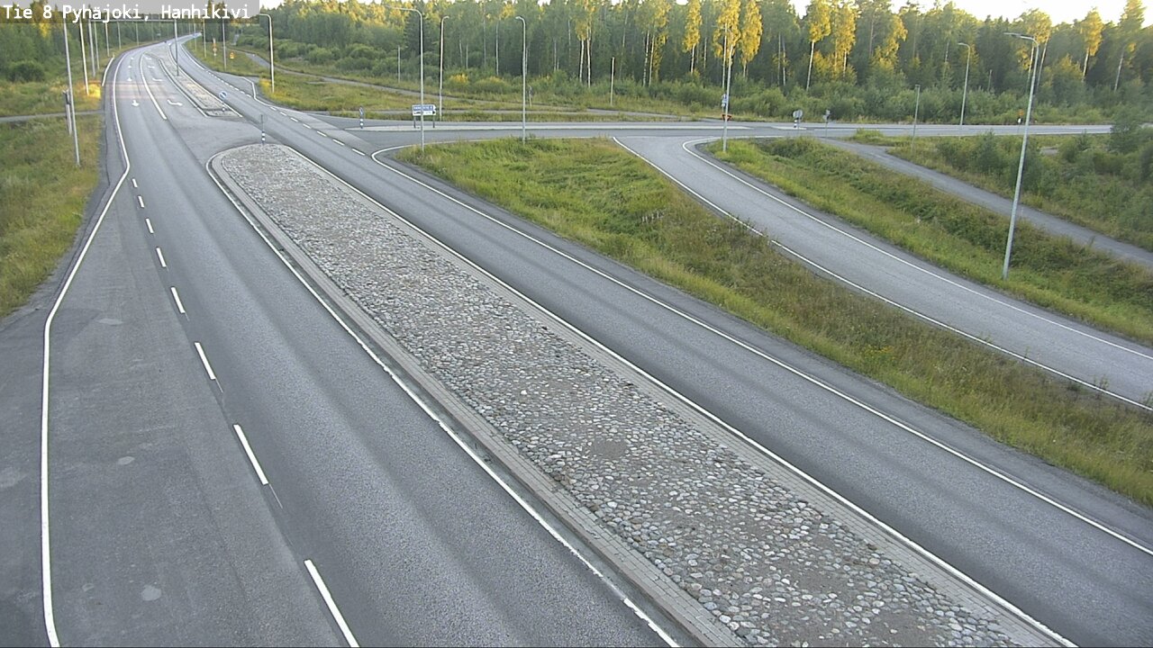 Kelikamerat Kuva Tie 8 Pyhäjoki, Hanhikivi, Pyhäjoki, Pohjois-Pohjanmaa
