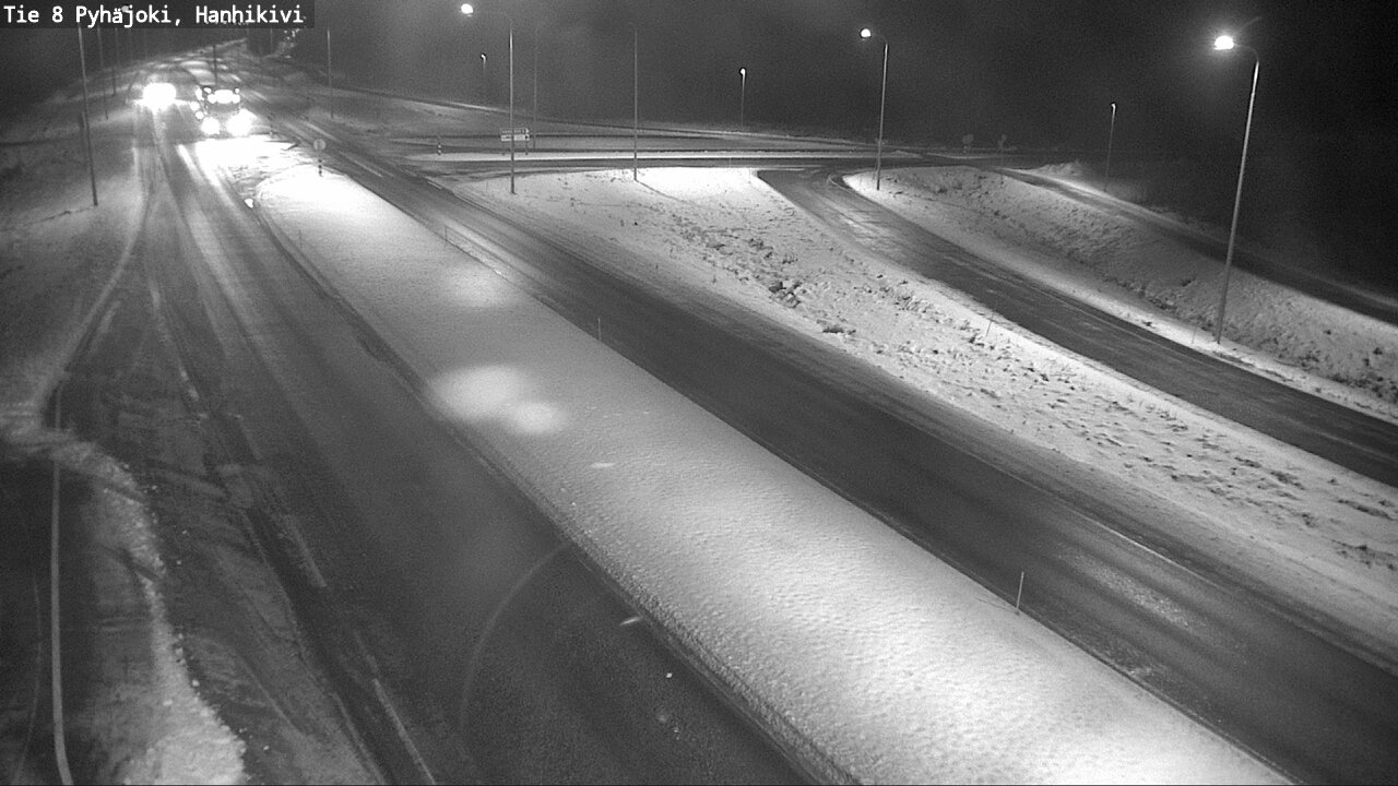 Weather Camera Image Väg 8 Pyhäjoki, Hanhikivi, Pyhäjoki, Pohjois-Pohjanmaa