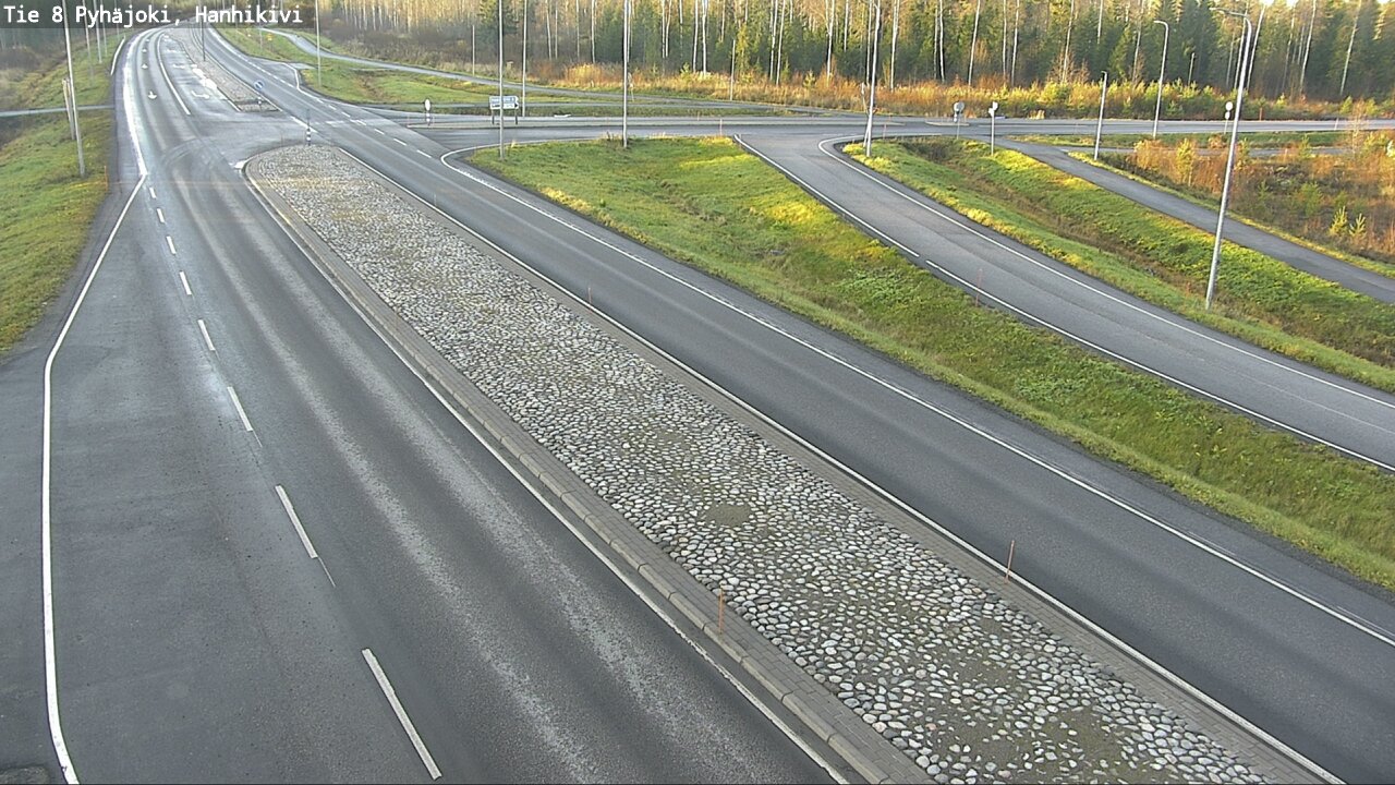 Kelikamerat Kuva Tie 8 Pyhäjoki, Hanhikivi, Pyhäjoki, Pohjois-Pohjanmaa