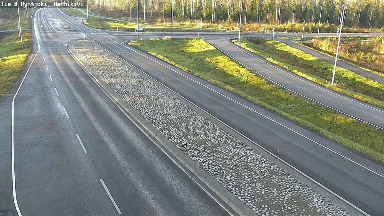 Kelikamerat Kuva Tie 8 Pyhäjoki, Hanhikivi, Pyhäjoki, Pohjois-Pohjanmaa