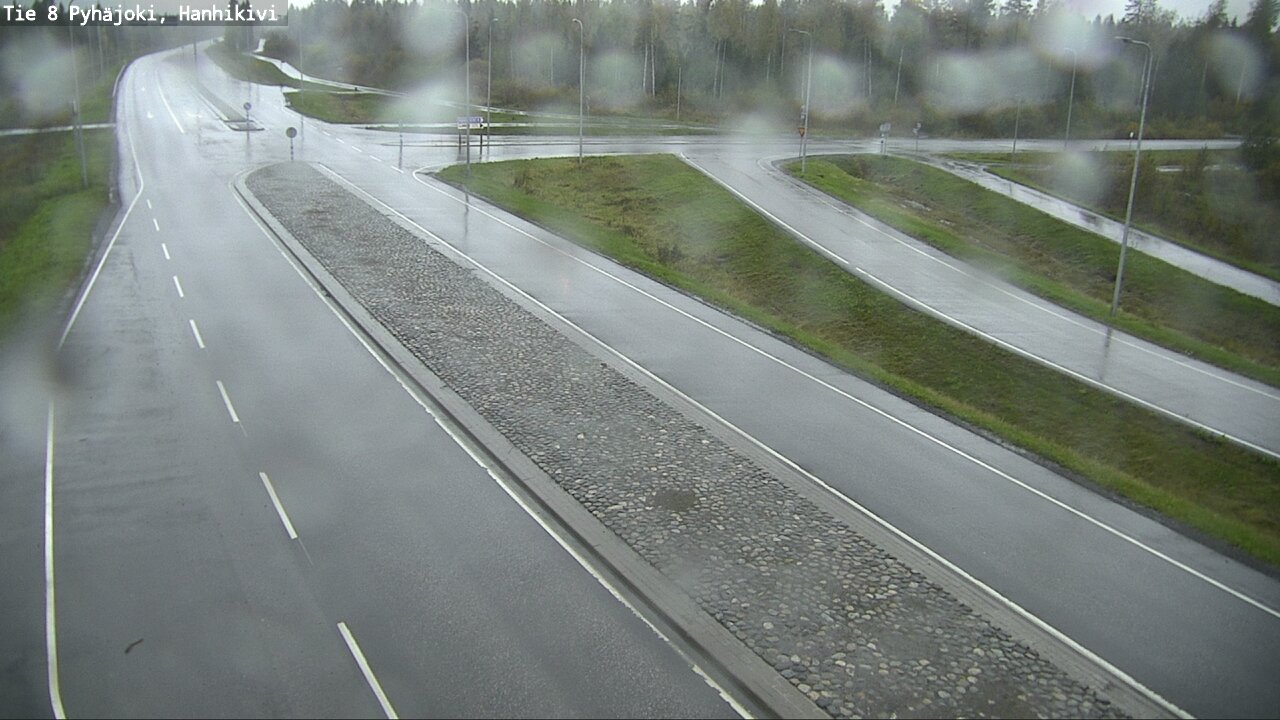Weather Camera Image Road 8 Pyhäjoki, Hanhikivi, Pyhäjoki, Pohjois-Pohjanmaa