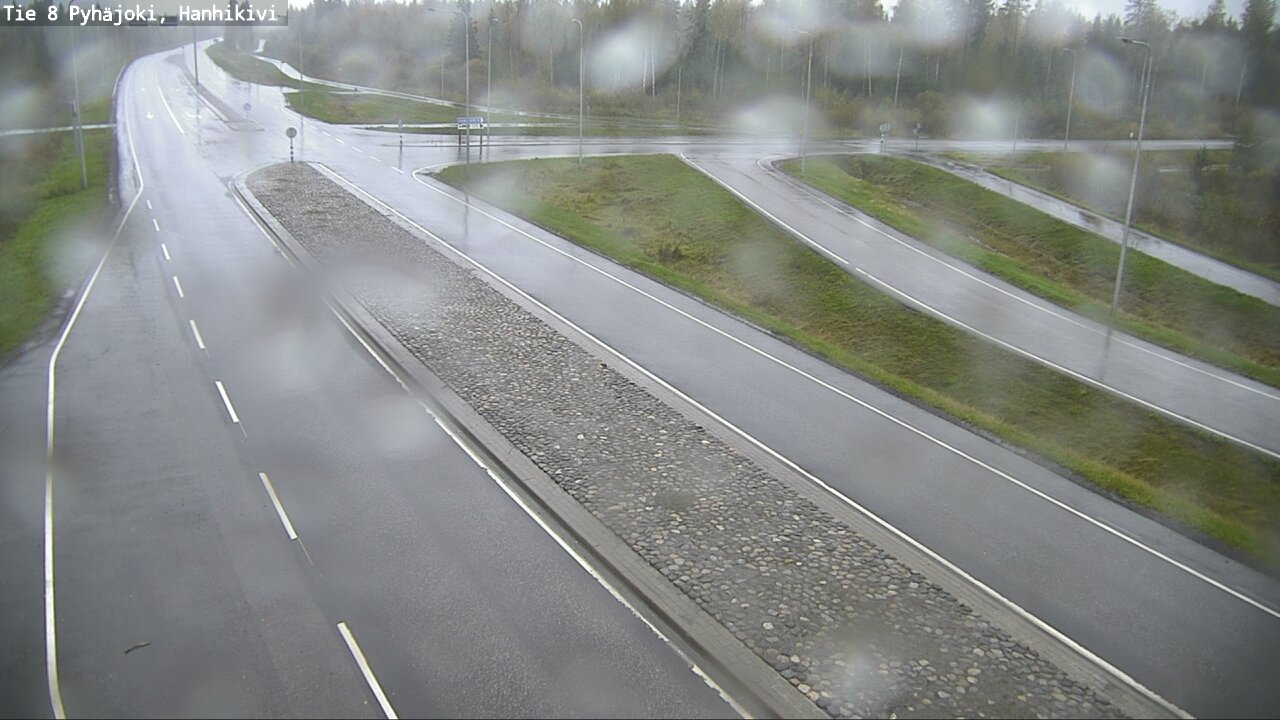 Weather Camera Image Road 8 Pyhäjoki, Hanhikivi, Pyhäjoki, Pohjois-Pohjanmaa