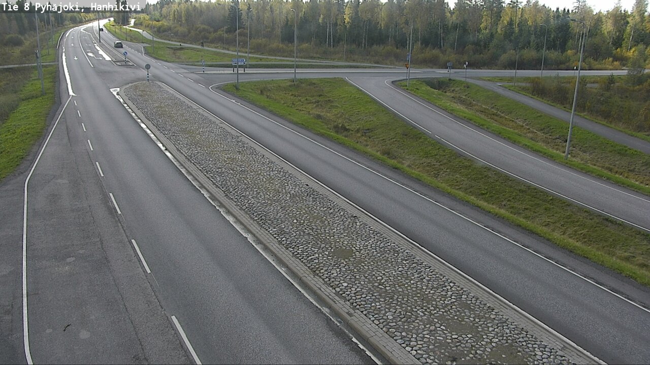Kelikamerat Kuva Tie 8 Pyhäjoki, Hanhikivi, Pyhäjoki, Pohjois-Pohjanmaa