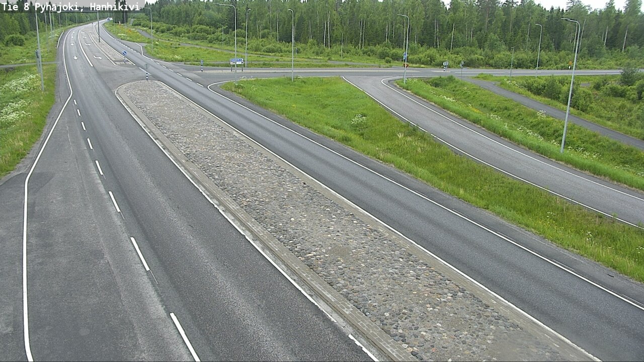 Kelikamerat Kuva Tie 8 Pyhäjoki, Hanhikivi, Pyhäjoki, Pohjois-Pohjanmaa
