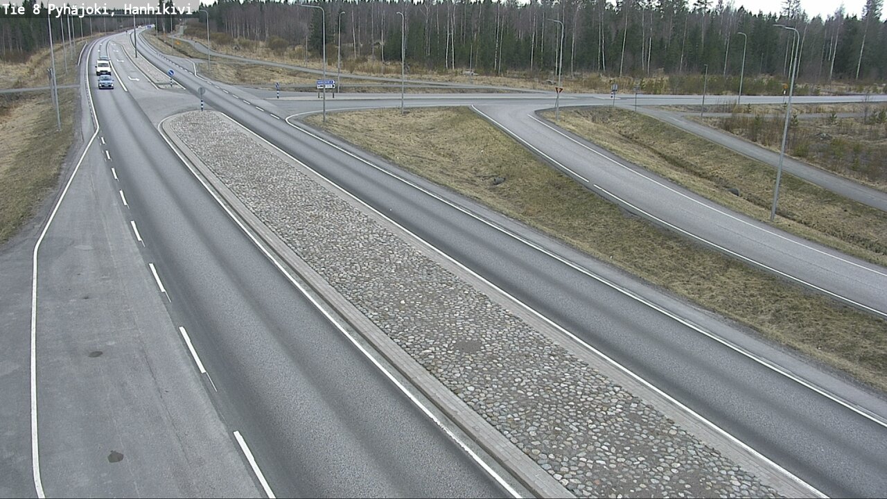 Kelikamerat Kuva Tie 8 Pyhäjoki, Hanhikivi, Pyhäjoki, Pohjois-Pohjanmaa