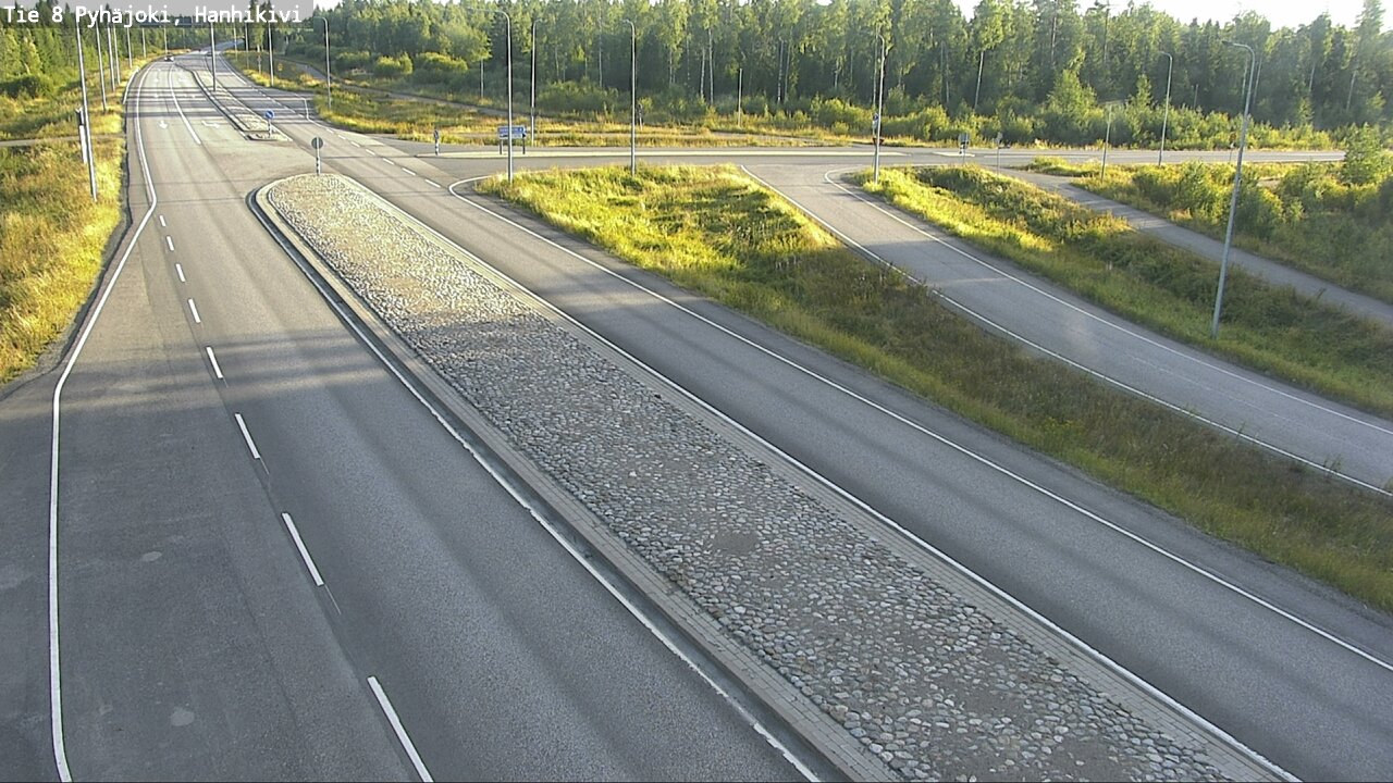 Kelikamerat Kuva Tie 8 Pyhäjoki, Hanhikivi, Pyhäjoki, Pohjois-Pohjanmaa