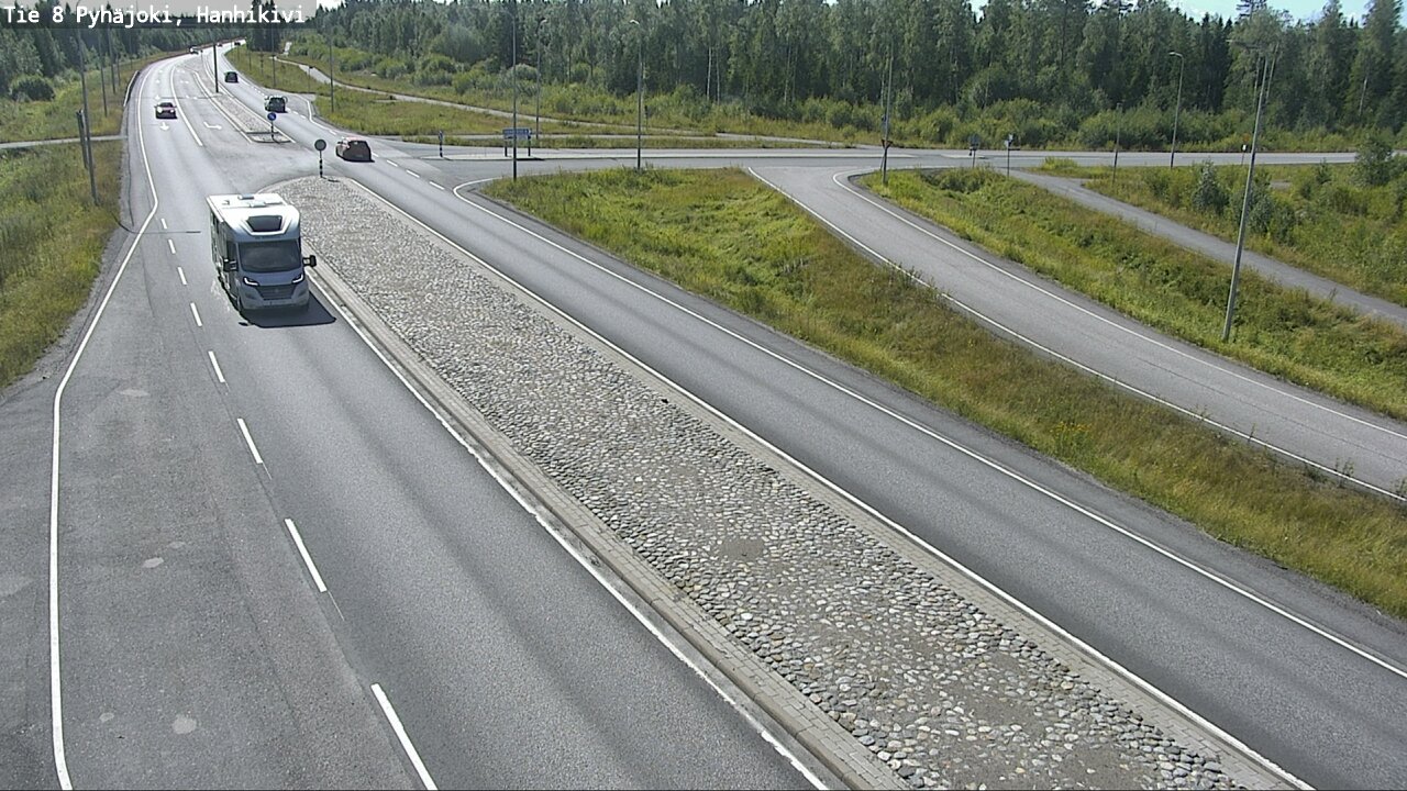 Kelikamerat Kuva Tie 8 Pyhäjoki, Hanhikivi, Pyhäjoki, Pohjois-Pohjanmaa