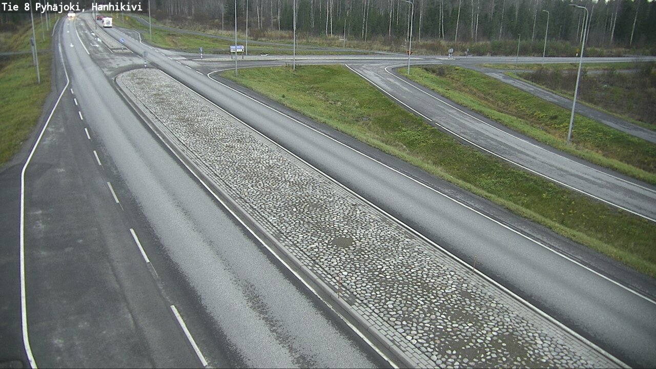 Kelikamerat Kuva Tie 8 Pyhäjoki, Hanhikivi, Pyhäjoki, Pohjois-Pohjanmaa