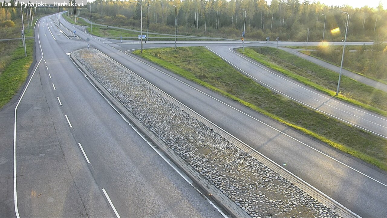 Kelikamerat Kuva Tie 8 Pyhäjoki, Hanhikivi, Pyhäjoki, Pohjois-Pohjanmaa