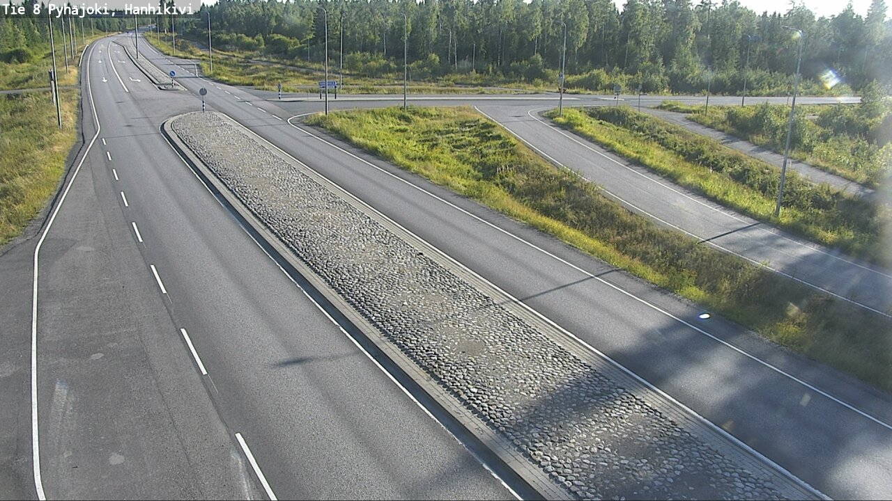 Kelikamerat Kuva Tie 8 Pyhäjoki, Hanhikivi, Pyhäjoki, Pohjois-Pohjanmaa