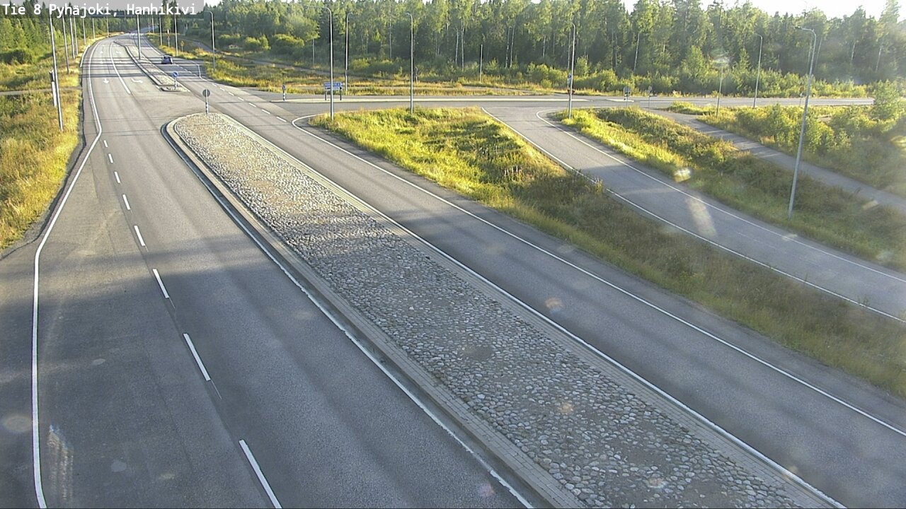 Kelikamerat Kuva Tie 8 Pyhäjoki, Hanhikivi, Pyhäjoki, Pohjois-Pohjanmaa
