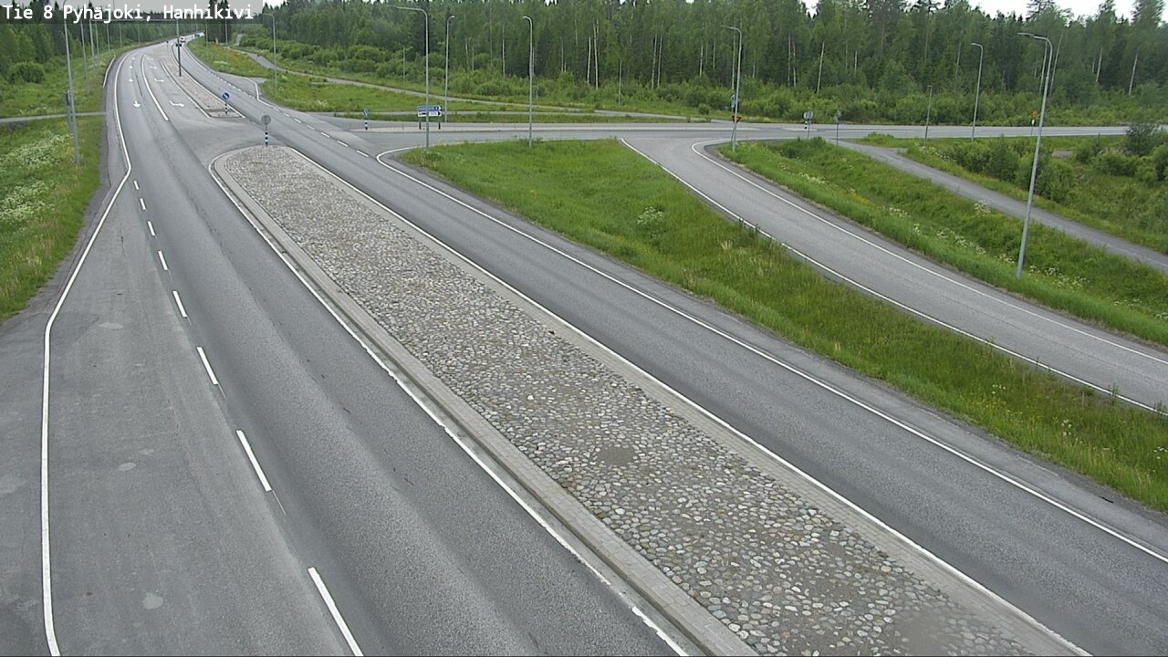Kelikamerat Kuva Tie 8 Pyhäjoki, Hanhikivi, Pyhäjoki, Pohjois-Pohjanmaa