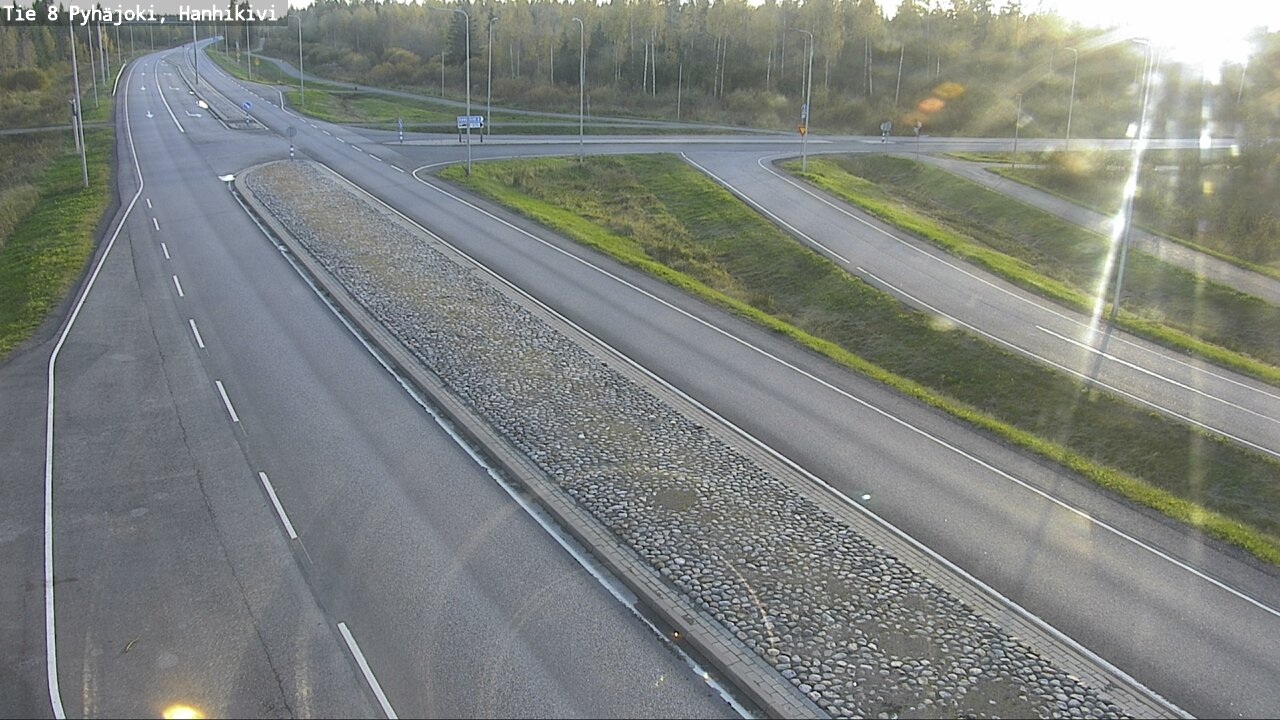 Kelikamerat Kuva Tie 8 Pyhäjoki, Hanhikivi, Pyhäjoki, Pohjois-Pohjanmaa