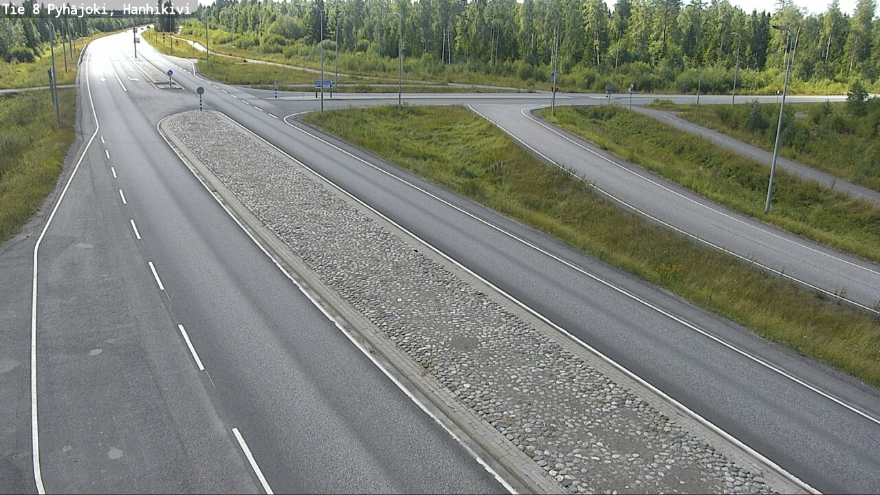 Kelikamerat Kuva Tie 8 Pyhäjoki, Hanhikivi, Pyhäjoki, Pohjois-Pohjanmaa