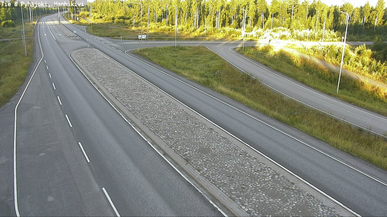 Kelikamerat Kuva Tie 8 Pyhäjoki, Hanhikivi, Pyhäjoki, Pohjois-Pohjanmaa