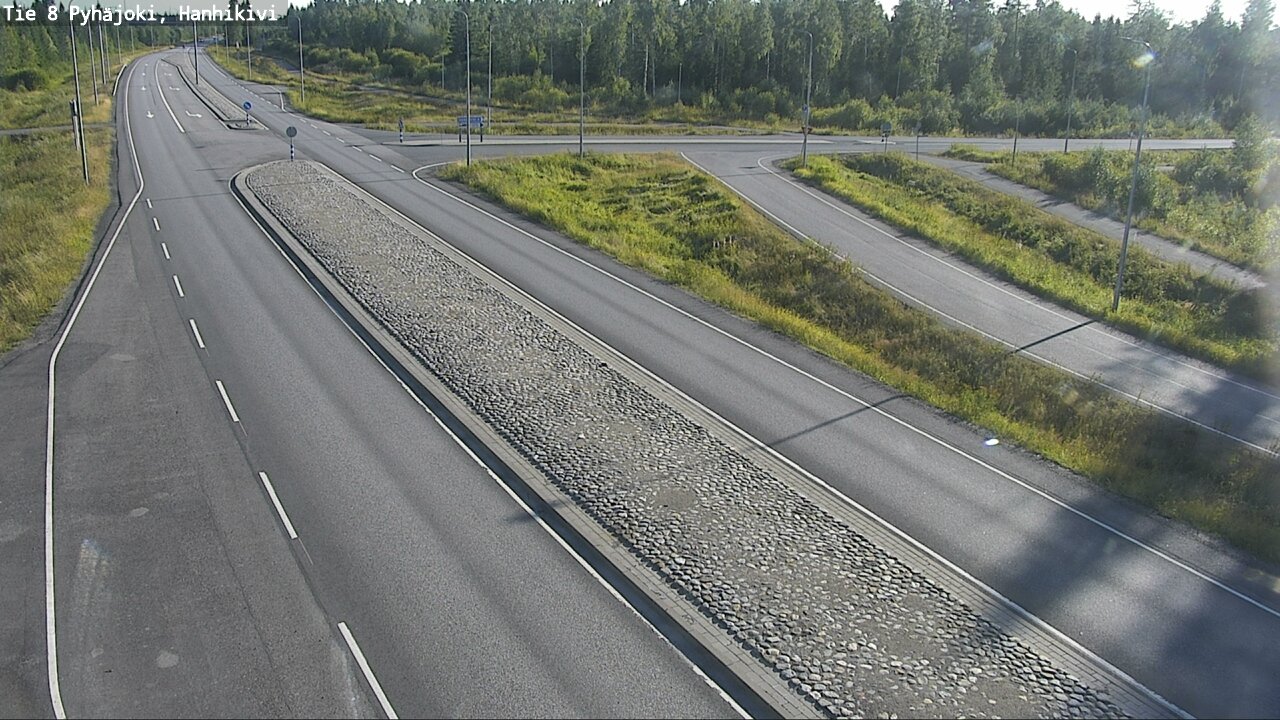 Kelikamerat Kuva Tie 8 Pyhäjoki, Hanhikivi, Pyhäjoki, Pohjois-Pohjanmaa