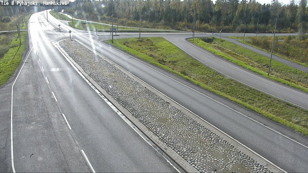 Kelikamerat Kuva Tie 8 Pyhäjoki, Hanhikivi, Pyhäjoki, Pohjois-Pohjanmaa