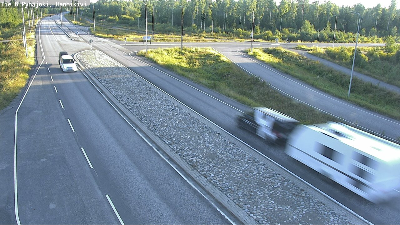 Kelikamerat Kuva Tie 8 Pyhäjoki, Hanhikivi, Pyhäjoki, Pohjois-Pohjanmaa
