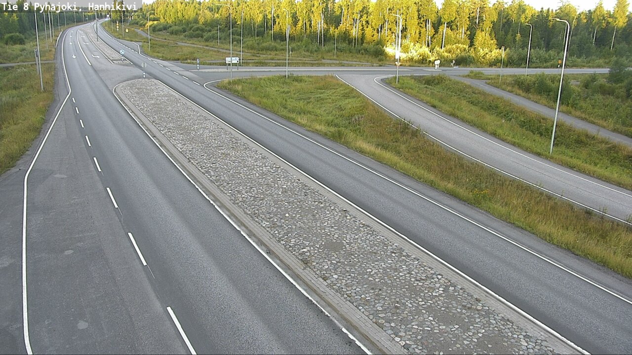Kelikamerat Kuva Tie 8 Pyhäjoki, Hanhikivi, Pyhäjoki, Pohjois-Pohjanmaa
